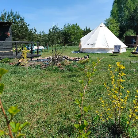 Puszcza Glamping Hotel Kuraszewo Exterior photo
