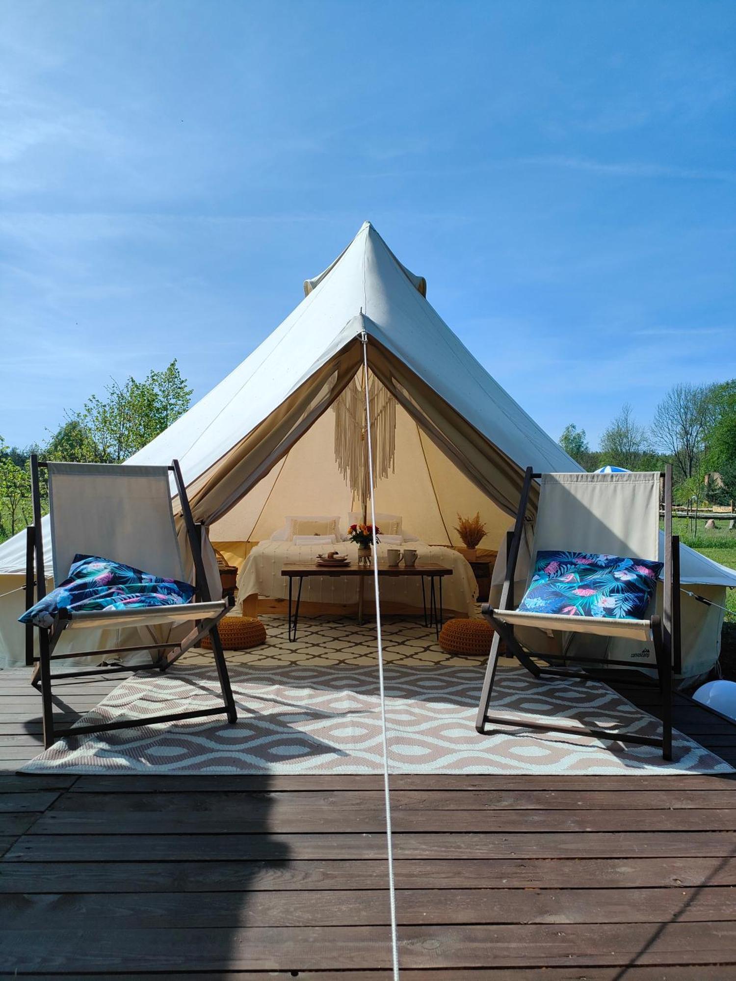 Luxury tent Puszcza Glamping Kuraszewo